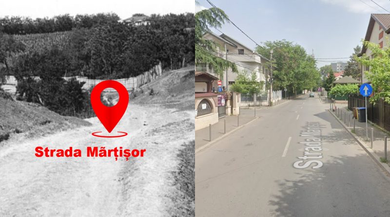 Strada Mărțișor din București, vedere istorică