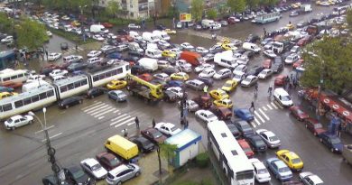 blocaj in trafic in Bucuresti