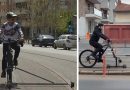 Invenția urbană a unei biciclete pe șine de tramvai în București, ca soluție alternativă la traficul aglomerat