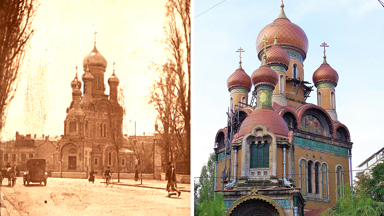 Biserica Rusa in timp