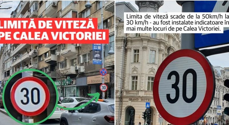 Limitare de viteza 30km
