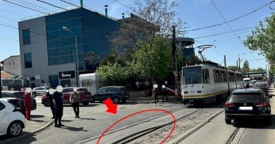 Transportul public sub semnul pericolului: șină dilatată pe Strada Reînvierii, un nou caz grav