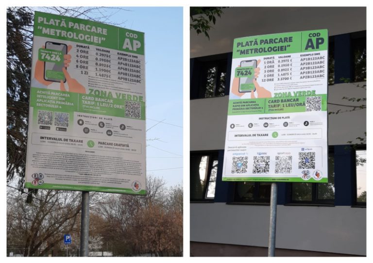 pancarte parcari sectorul 4