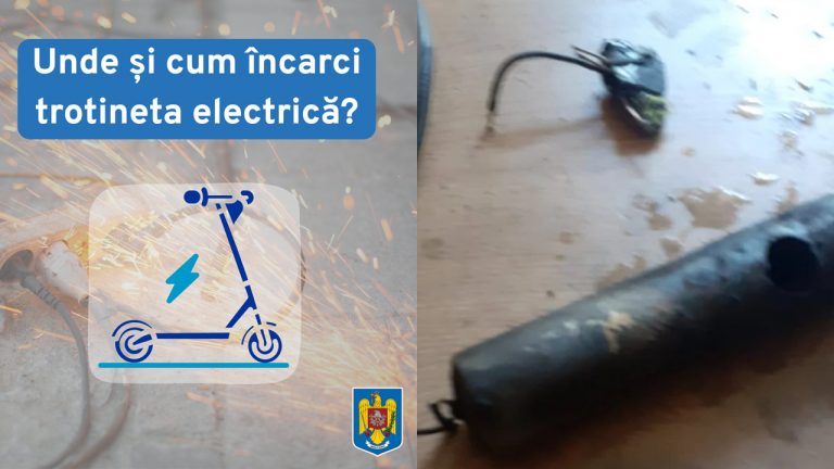 explozie trotinetă electrică bucurești incendiu apartament