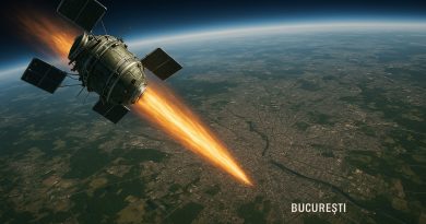 Kosmos 482 peste Bucuresti