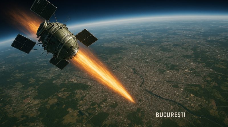 Kosmos 482 peste Bucuresti