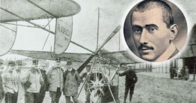 Pe 17 iunie 1910, pe câmpia Cotrocenilor din București, Aurel Vlaicu a realizat primul zbor cu un avion proiectat și construit integral în România: Vlaicu I