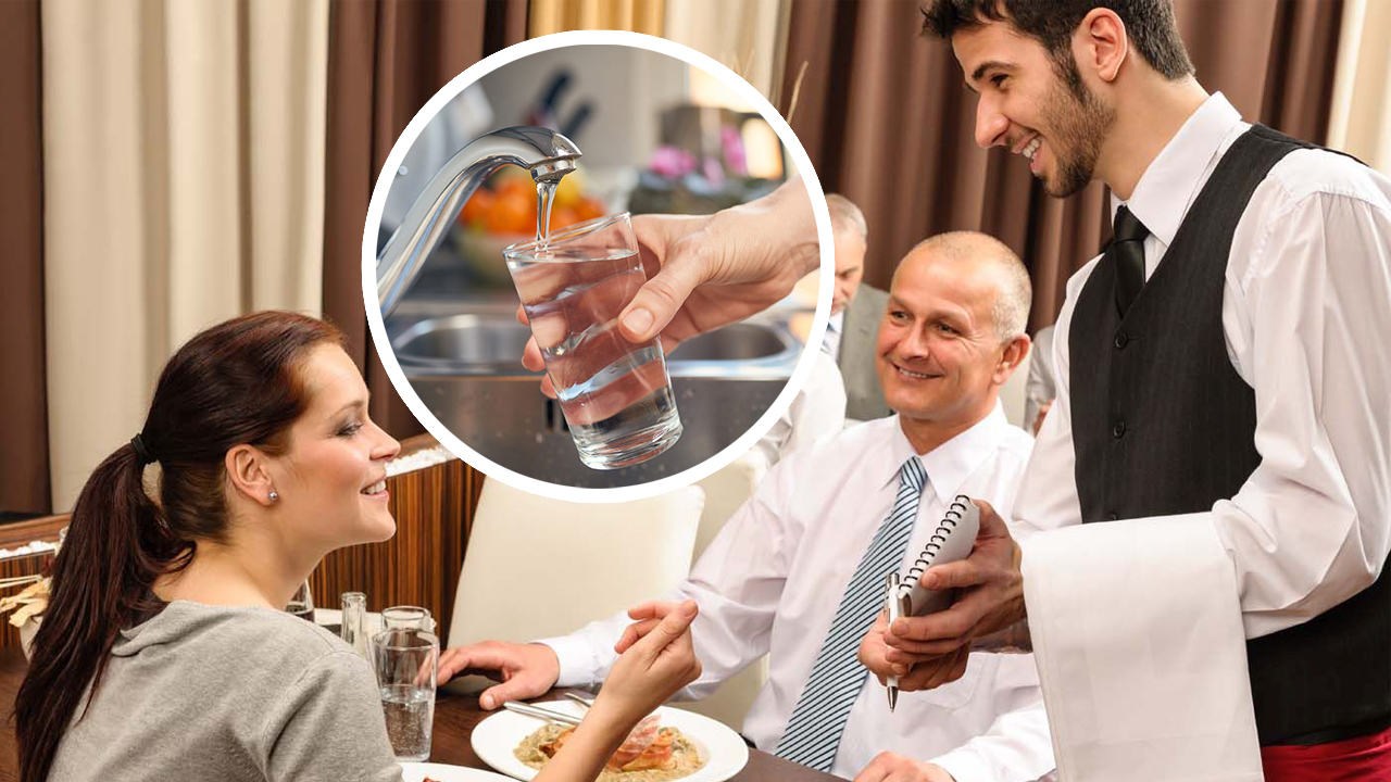 Ce reacție au restaurantele când ceri apă de la robinet gratis, deși sunt obligate prin lege să o ofere?
