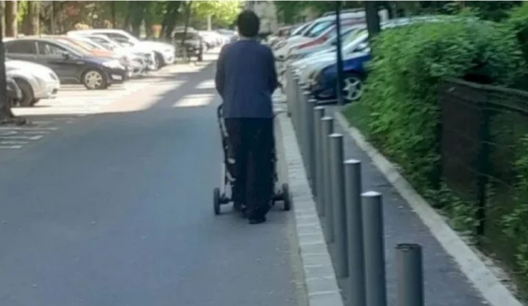 Trotuar inpracticabil