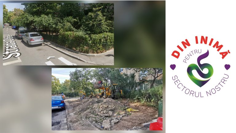 Lucrări de reabilitare stradală