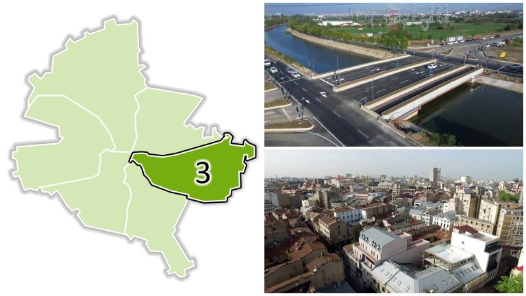 Sector 3 București – hartă, infrastructură modernă și peisaj urban