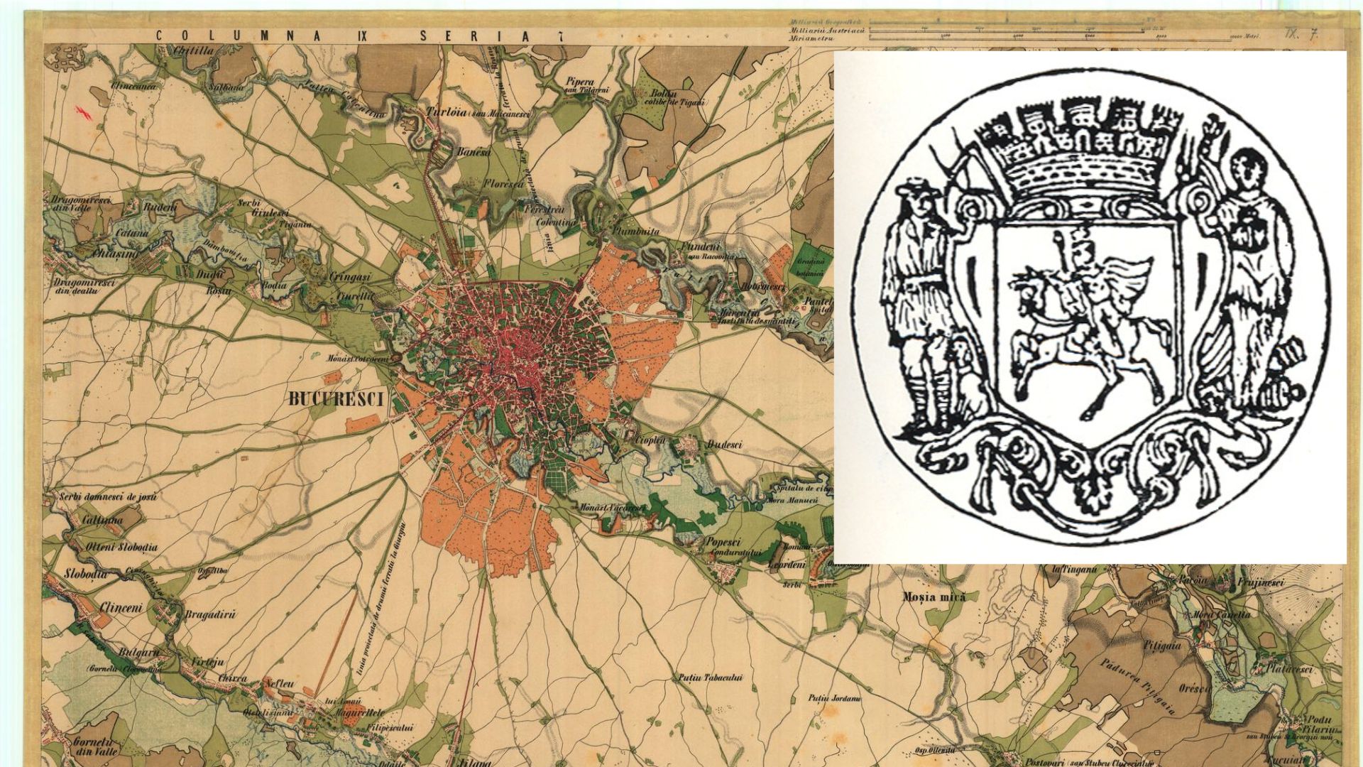 Stema veche a capitalei