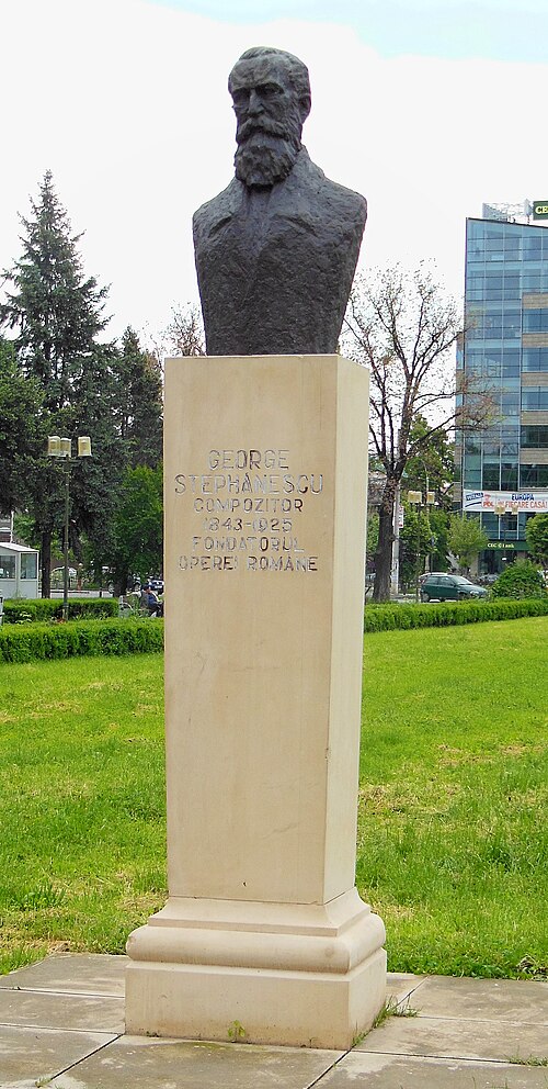 George Stephanescu (1843-1925) - bust de Ion Lucian Murnu