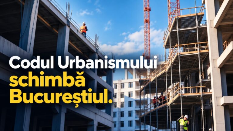 Codul Urbanismului schimbă Bucureștiul – șantier de construcții și dezvoltare urbană